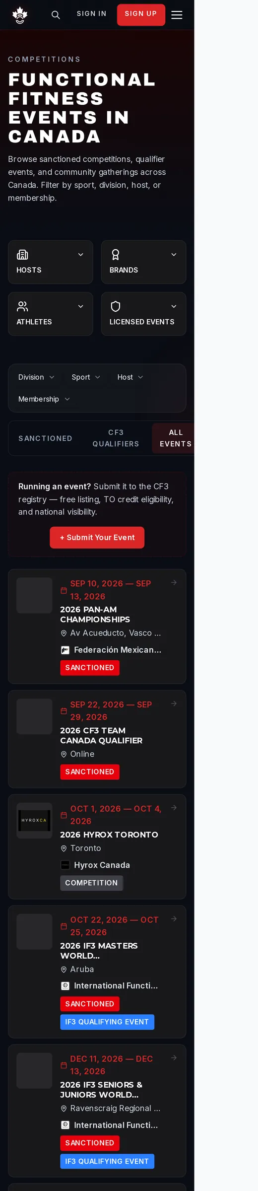 Every event, from any platform, in one place on a phone