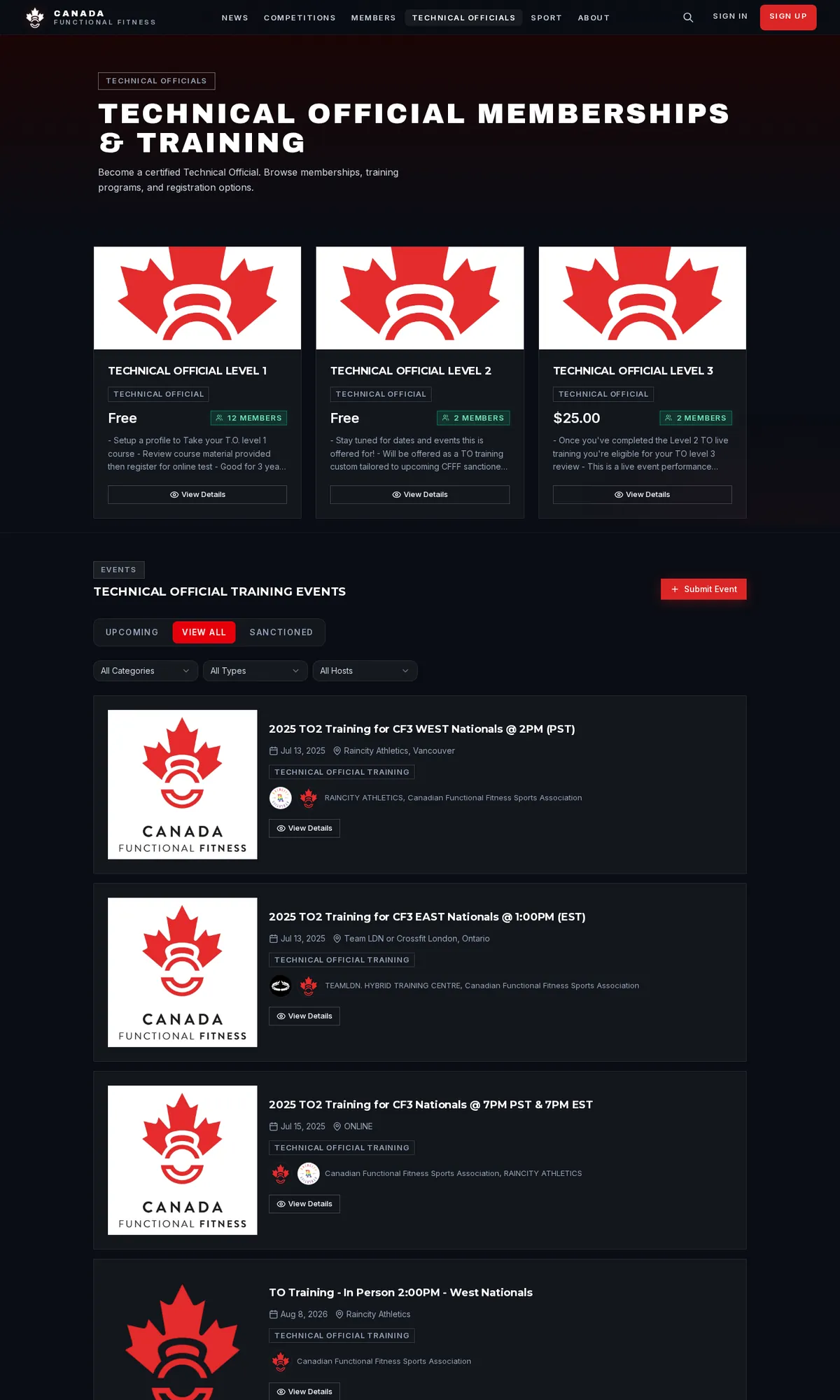 A certification pathway that climbs into the IF3's on desktop